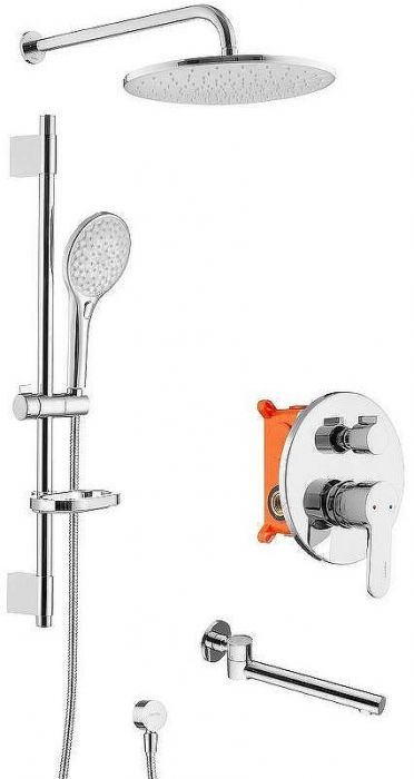 Душевая система Swedbe Platta 5542 Хром