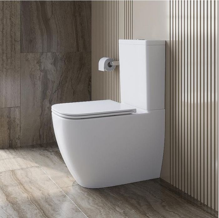 Унитаз компакт BelBagno Luce-Tor BB2197CP-TOR/SC без бачка с сиденьем Микролифт