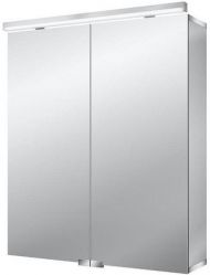 Зеркальный шкаф Emco Pure 60 9797 050 81 с подсветкой Серебро