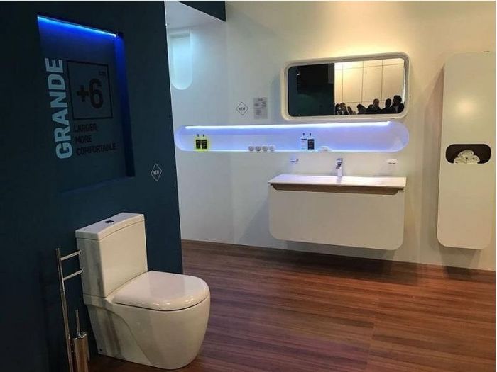 Унитаз биде Creavit Grande GR360-00CB00E-0000 Белый без бачка и сиденья