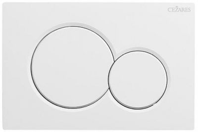 Клавиша смыва Cezares Stylus STYLUS-BTN-BL цвет Белый