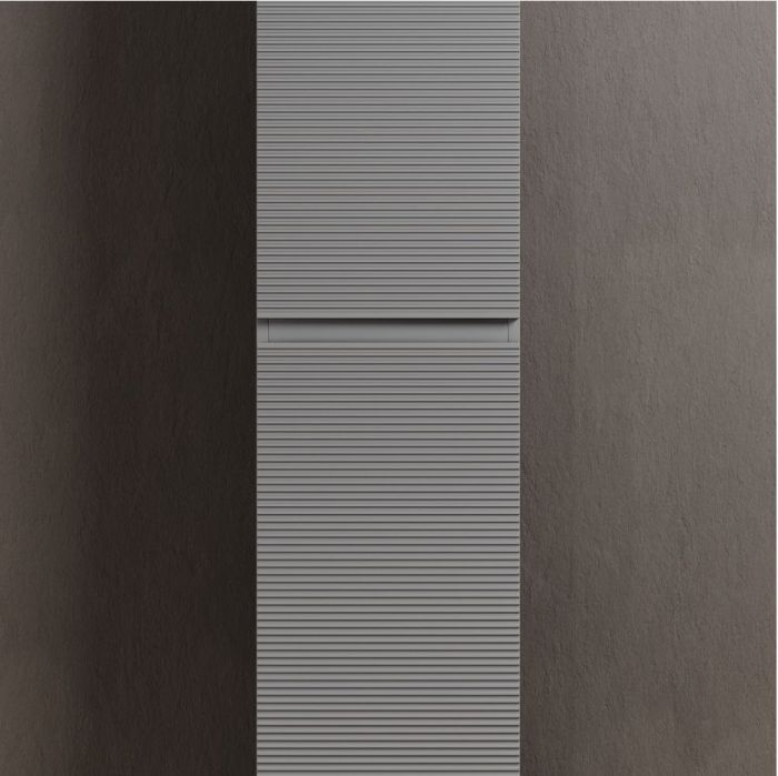 Шкаф-пенал SANCOS Folk подвесной, Ergraut soft 350х350х1650 мм, PFL35ES