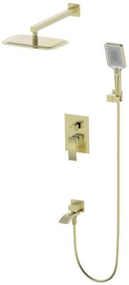 Душевая система Wonzon &amp; Woghand Fit WW-88939009A-BG цвет Брашированное золото