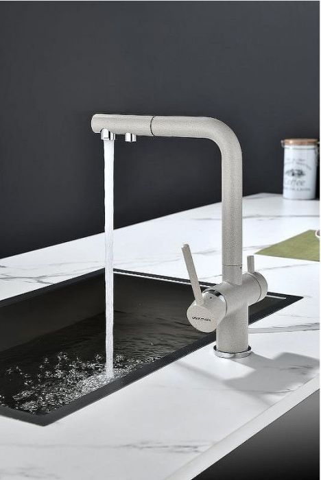 Смеситель для кухни Paulmark Serpentine Se213222-BE Бежевый