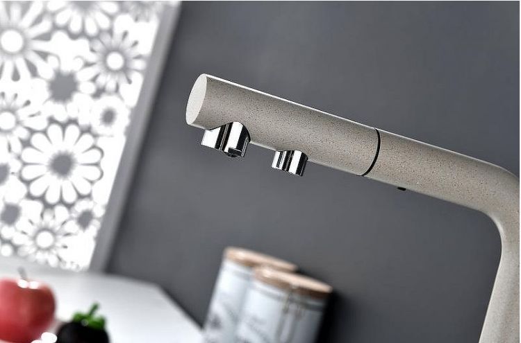 Смеситель для кухни Paulmark Serpentine Se213222-BE Бежевый Смеситель для кухни Paulmark Serpentine Se213222-BE Бежевый