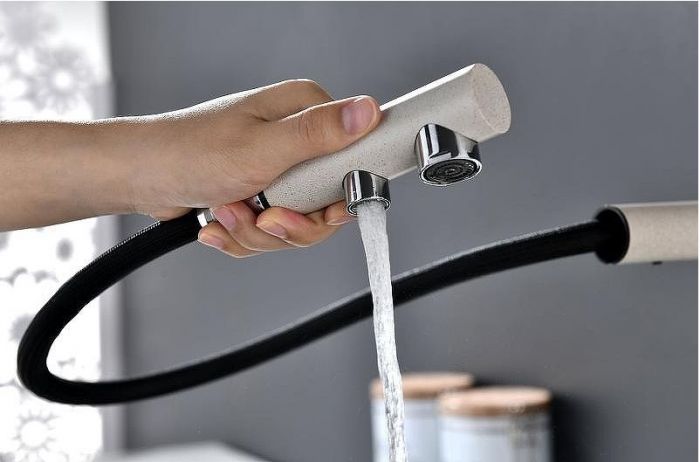 Смеситель для кухни Paulmark Serpentine Se213222-BE Бежевый