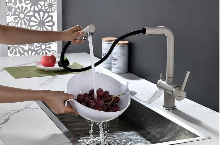 Смеситель для кухни Paulmark Serpentine Se213222-BE Бежевый Смеситель для кухни Paulmark Serpentine Se213222-BE Бежевый