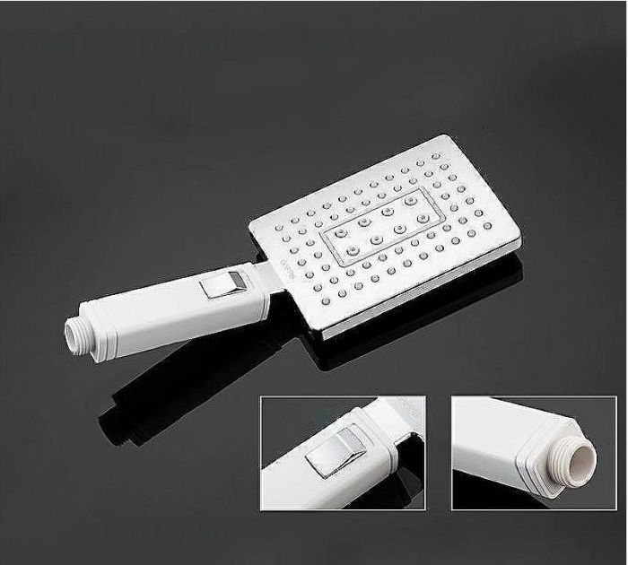 Смеситель для ванны Gappo G07 G2207-7 универсальный Белый Хром