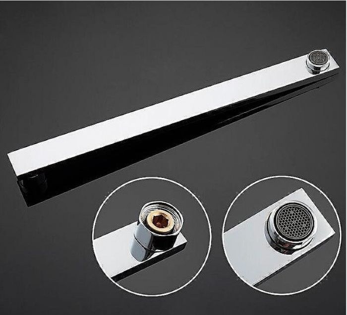 Смеситель для ванны Gappo G07 G2207-7 универсальный Белый Хром
