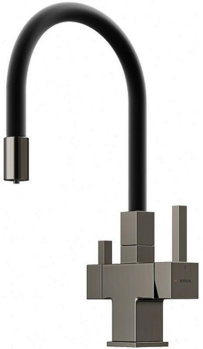 Смеситель для кухни Sancos Arno SC4005GG Вороненая сталь Черный
