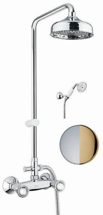 Душевая система Fiore Venere Sky 13CO0620 цвет Хром Золото Душевая система Fiore Venere Sky 13CO0620 цвет Хром Золото