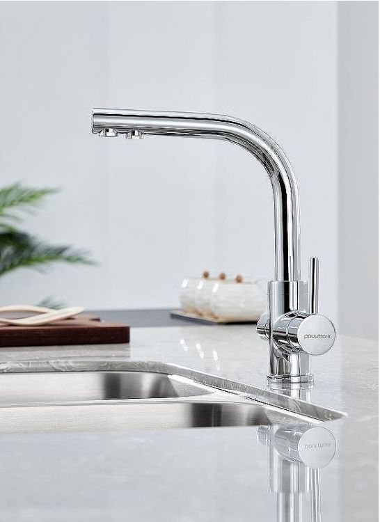 Смеситель для кухни Paulmark Essen Es213011-CR Хром Смеситель для кухни Paulmark Essen Es213011-CR Хром