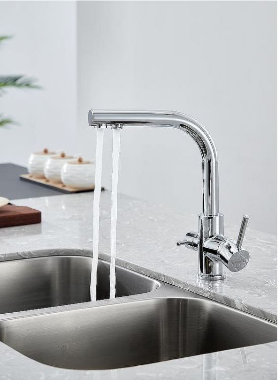 Смеситель для кухни Paulmark Essen Es213011-CR Хром Смеситель для кухни Paulmark Essen Es213011-CR Хром