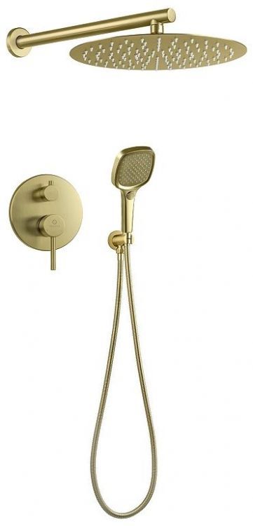 Душевая система FILARETE Roun FL1028MG цвет Золото матовое