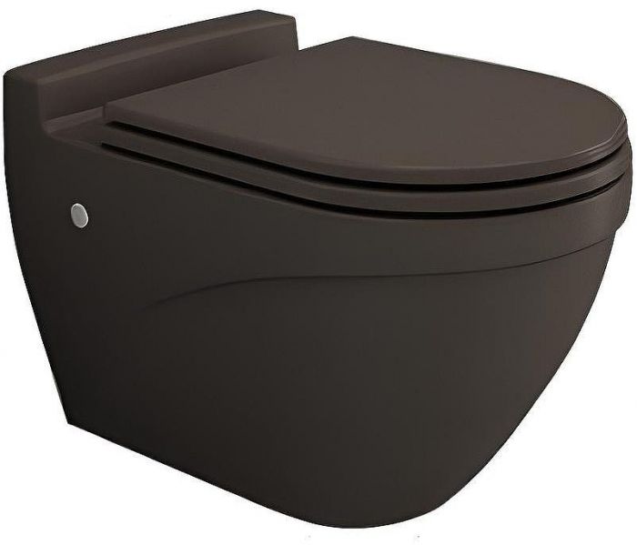 Унитаз Bocchi Taormina Arch 1012-025-0129 подвесной Кофейный матовый без сиденья