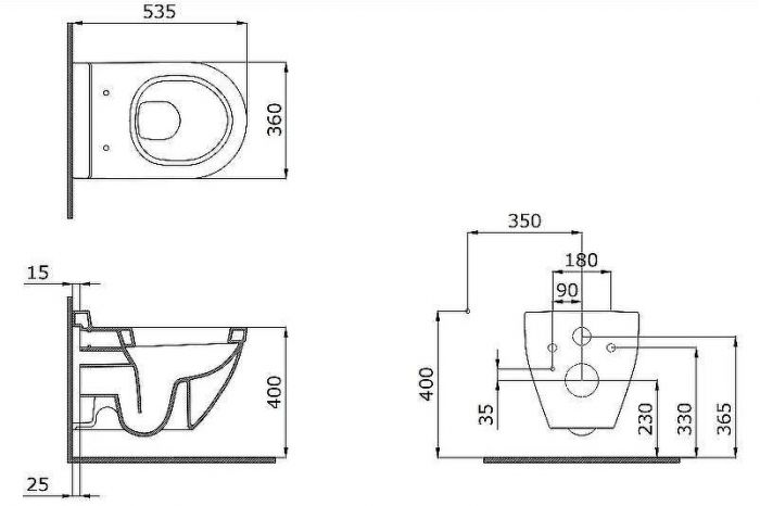 Унитаз Bocchi Taormina Arch 1012-025-0129 подвесной Кофейный матовый без сиденья