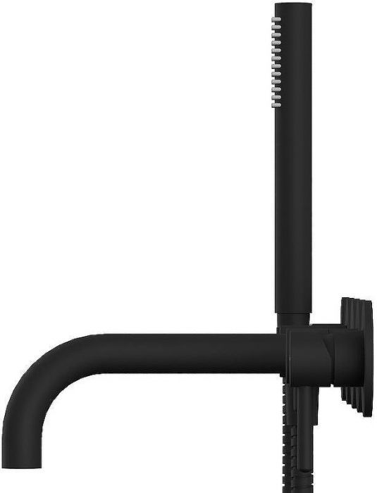 Смеситель для ванны Whitecross Y black Y1240BL Черный матовый