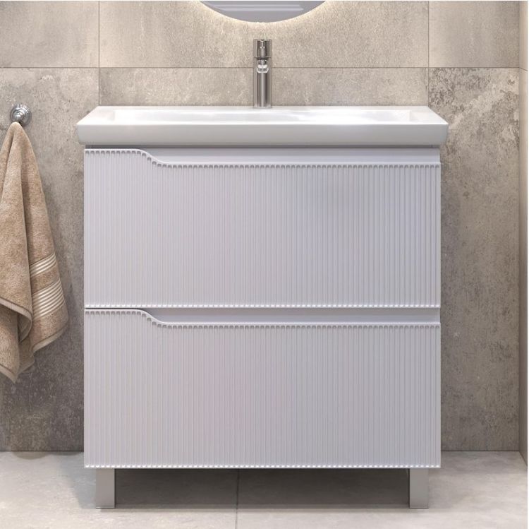 Тумба под раковину Vigo Neo 80 329 цвет Белый