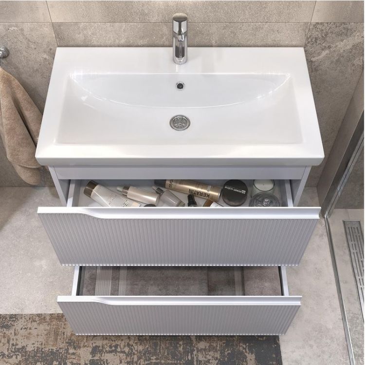 Тумба под раковину Vigo Neo 80 329 цвет Белый