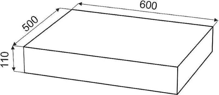 Комплект мебели для ванной STWORKI Ольборг 80 482712 подвесная Белая матовая Дуб французский
