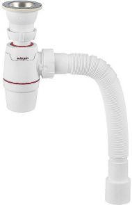 Сифон для кухонной мойки Wirquin Neo 30987067 Нержавеющая сталь