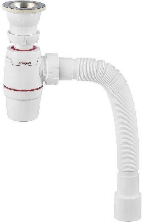 Сифон для кухонной мойки Wirquin Neo 30987067 Нержавеющая сталь