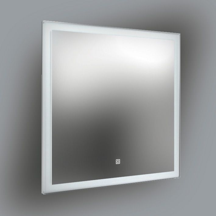 Панель с зеркалом (LED) 80x80см