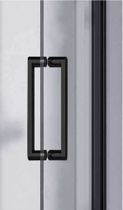 Душевой уголок Vincea Como-N 160x90 VSR-4CN9016CLB профиль Черный стекло прозрачное