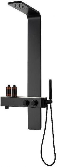 Душевая панель Ceruttispa Barbaria B CT9657 Черная