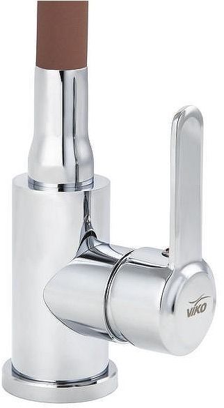 Смеситель для кухни Viko V-4439 цвет Хром Коричневый