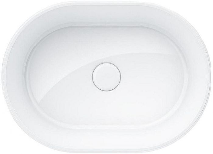 Раковина Kerama Marazzi Artbasin Sabbia 50 SA.wb.50\WHT Белая глянцевая