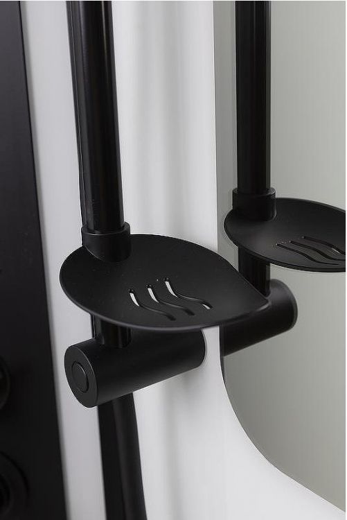 Душевая кабина Niagara Premium 90x90 NG-6901-01GD Black с гидромассажем