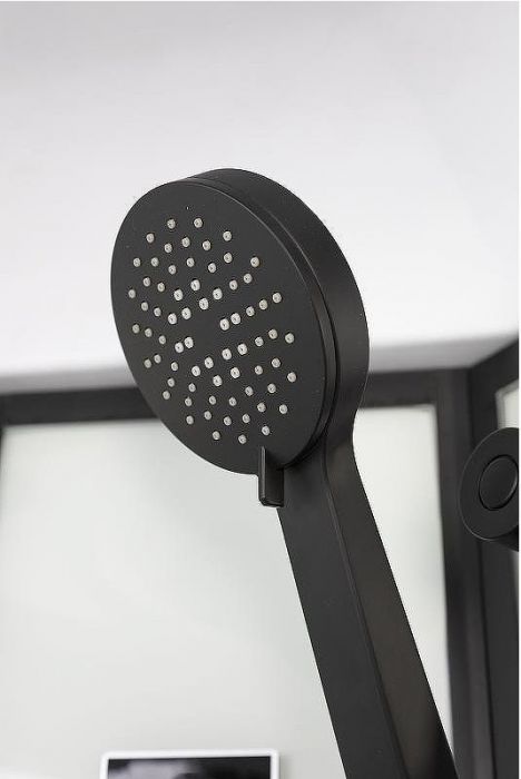 Душевая кабина Niagara Premium 90x90 NG-6901-01GD Black с гидромассажем