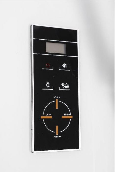 Душевая кабина Niagara Premium 90x90 NG-6901-01GD Black с гидромассажем