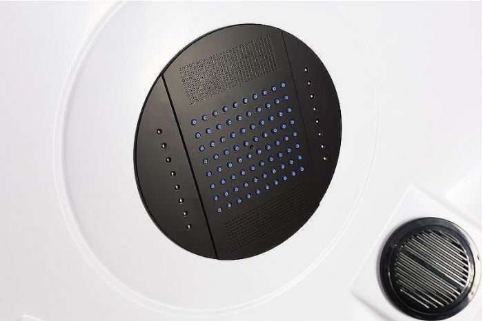 Душевая кабина Niagara Premium 90x90 NG-6901-01GD Black с гидромассажем