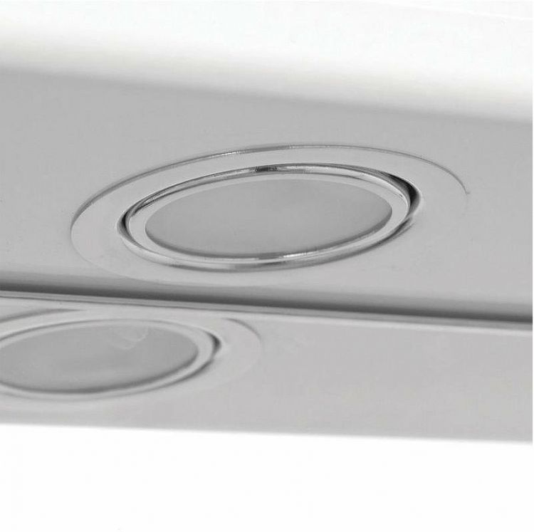 Зеркало со шкафом Style Line Олеандр 2 Люкс 75 ЛС-00000051 с подсветкой Белое