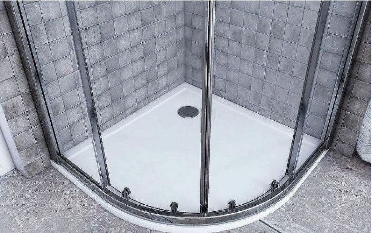 Душевой поддон из искусственного камня Aquaton Калифорния 100x100 1A715436CA010 Белый