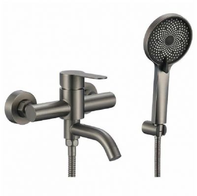 Смеситель для ванны Fmark FS8206Q цвет Графит