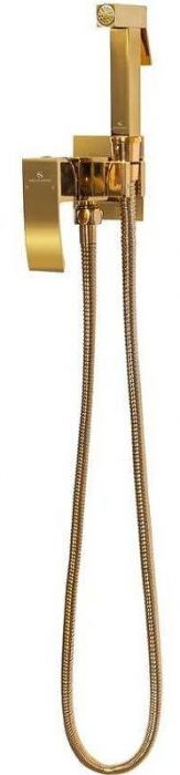 Гигиенический душ со смесителем Grocenberg GB007GO Золото