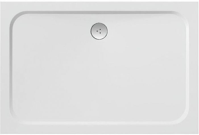 Душевой поддон из искусственного камня Ravak Gigant Pro Chrome 100x90 XA04A701010 Белый