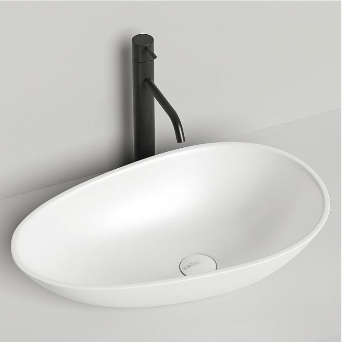 Раковина-чаша Salini Paola 58 1101201SM Белая матовая