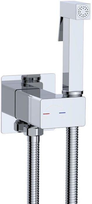 Гигиенический душ со смесителем WeltWasser Higi Q01 CR 10000013665 цвет Хром