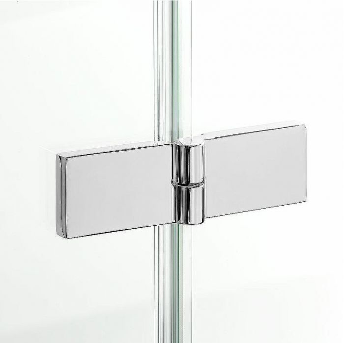 Душевой уголок New Trendy New Soleo Chrome 100x70 L K-0619 профиль Хром стекло прозрачное