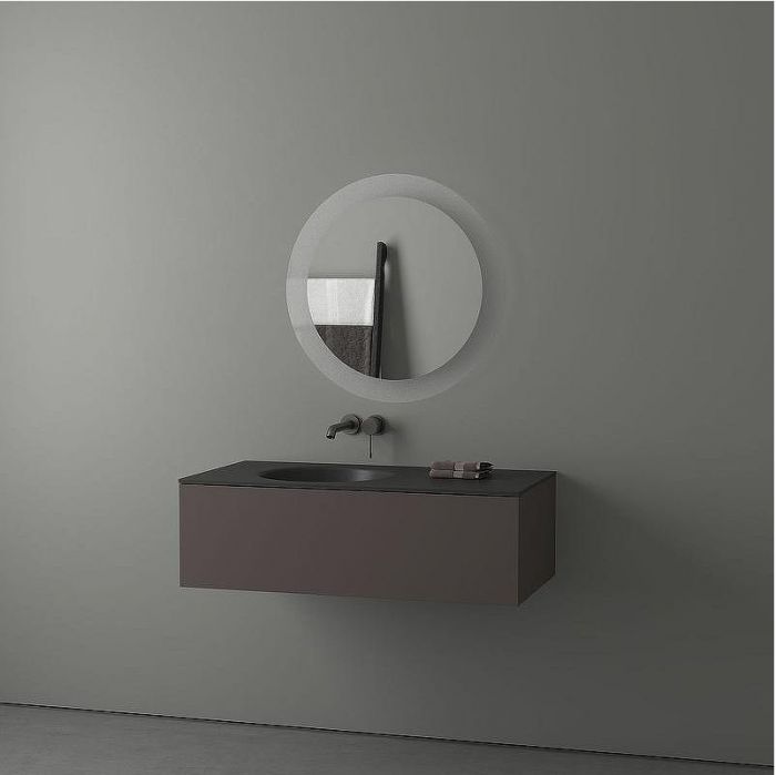 Зеркало Evoform Ledshine d70 BY 2524 с подсветкой 16.5 W - без выключателя - нейтральный белый свет