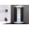 Душевая кабина Royal Bath RB 100HK6-BT-CH (черное/прозрачное)