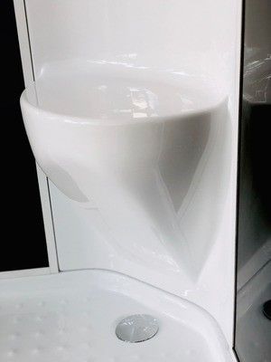 Душевая кабина Royal Bath RB 100HK6-BT-CH (черное/прозрачное)