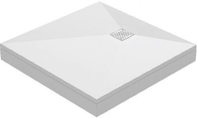 Душевой поддон из искусственного камня Good Door Essentia 100x100 ЛП00189 Белый