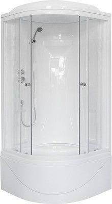 Душевая кабина Royal Bath RB 90BK1-T-CH (прозрачное)