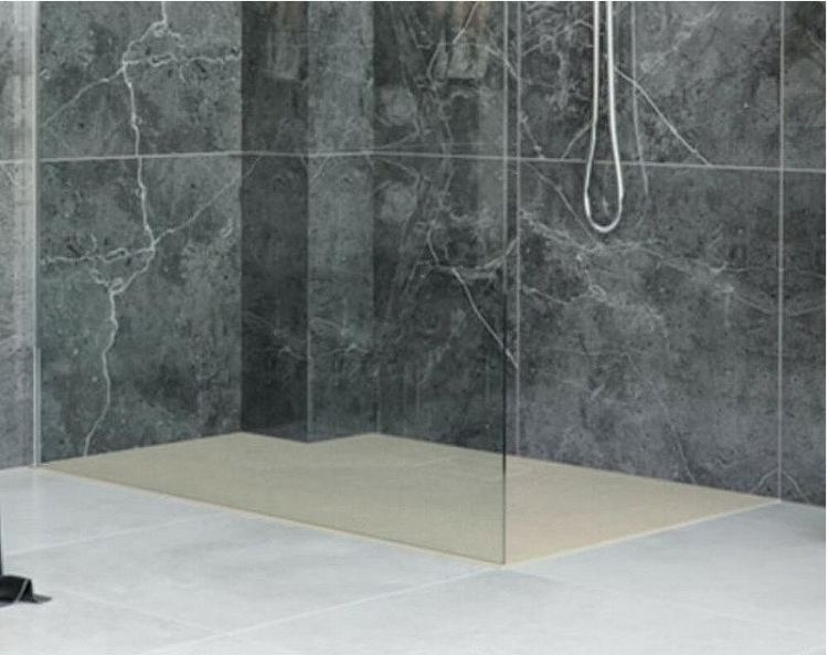 Душевой поддон из искусственного камня Excellent Lavano 100x100 BREX.1102.100.100.CAN Капучино