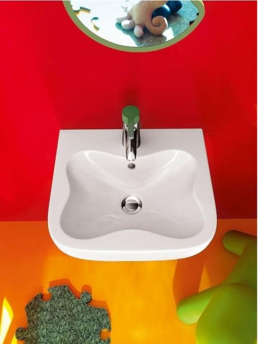 Раковина Laufen Flora Kids 45 8.1503.1.000.104.1 Белая